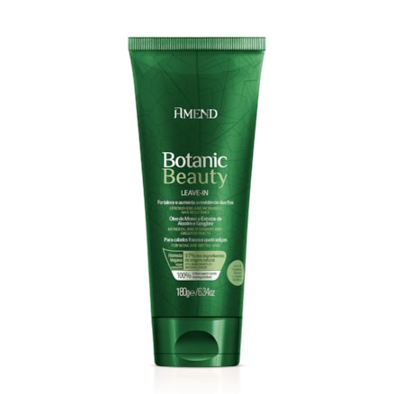 Leave In Amend Botanic Beauty Extrato Alecrim Gengibre 180g