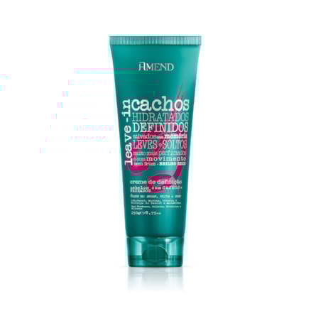 Leave-in Amend Cachos Cabelos Cachos Mais Fechados 250g