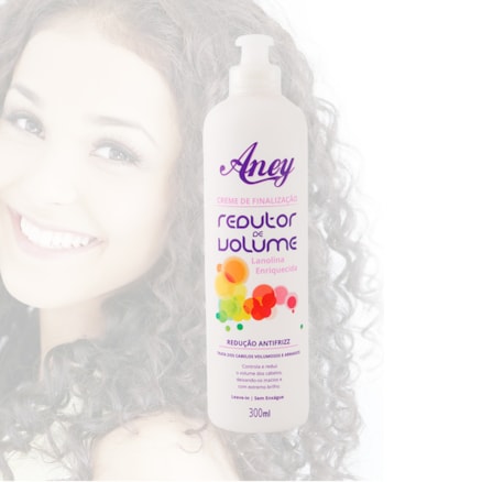 Leave-in Aney Redutor De Volume Cabelos Volumosos 300ml