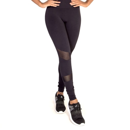 Legging Bm9 Sem Costura Fio Emana 4226030 Preto