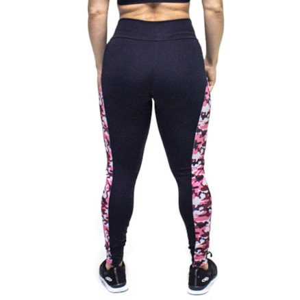 Legging Camuflado Bm9 Feminino 4226031 Preto / Rosa