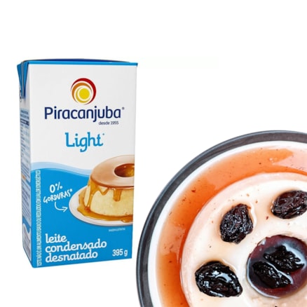 Leite Condensado Piracanjuba Desnatado Light 395g