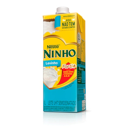 Leite Ninho Semidesnatado 1l