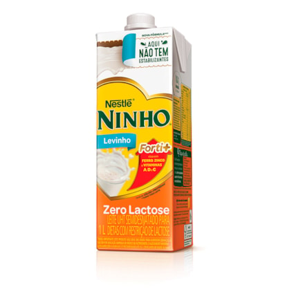 Leite Ninho Semidesnatado Zero Lactose 1l