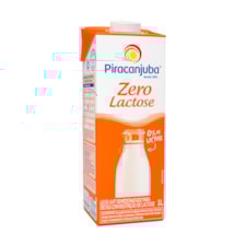 Leite Piracanjuba Uht 0 Lactose Com Tampa 1l