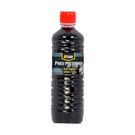 Limpa Pneus M500 Pneu Pretinho Proteção Conservação 500ml