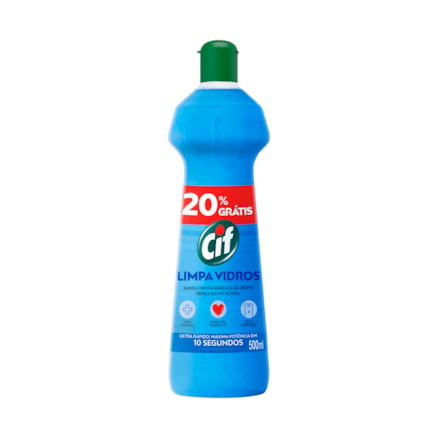 Limpa Vidros Cif Ultra Rapido 20% 500ml