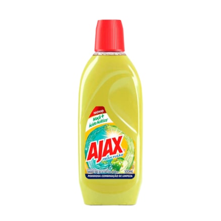 Limpador Ajax Fresh Fusion Maçã E Vinagre 500ml