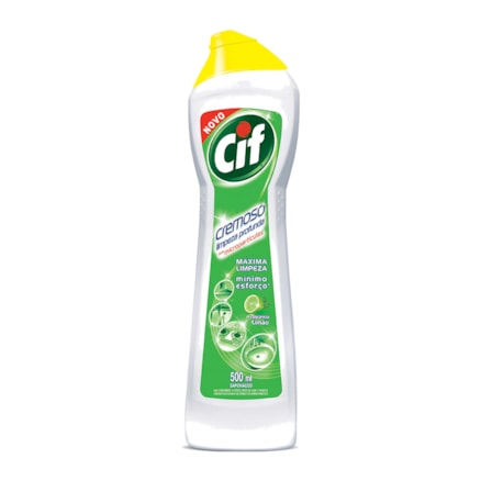 Limpador Cif Cremoso Limpeza Profunda Limão 450ml