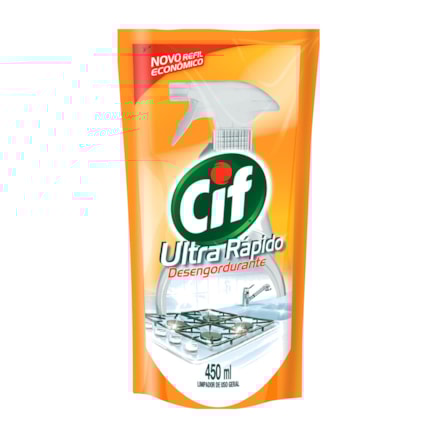 Limpador Cif Desengordurante Sachê 450ml
