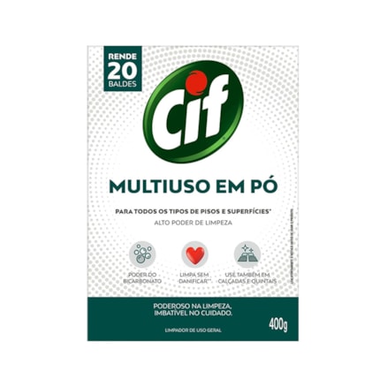 Limpador Cif Multiuso Pó Caixa 400g