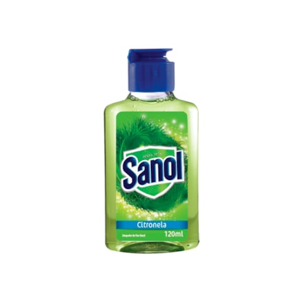 Limpador De Superfície Sanol Citronela 120ml