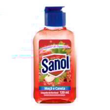 Limpador De Superfície Sanol Maçã E Canela 120ml
