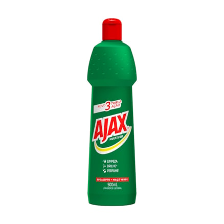 Limpador Multiuso Ajax Eucalipto E Maçã Verde 500ml