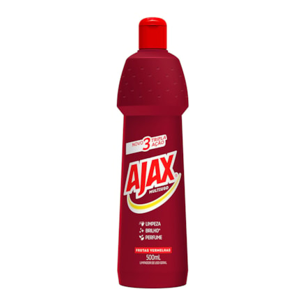 Limpador Multiuso Ajax Frutas Vermelhas 500ml