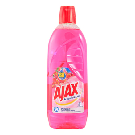 Limpador Multiuso Ajax Limpeza Perfumada Flores 1l