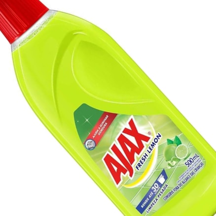 Limpador Multiuso Ajax Limpeza Perfumada Fresh Lemon 500ml