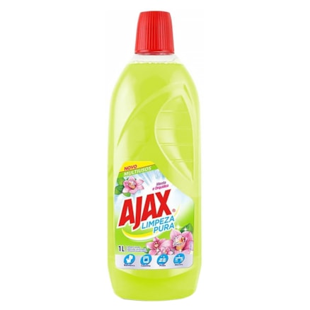 Limpador Multiuso Ajax Limpeza Perfumada Orquídea 1l
