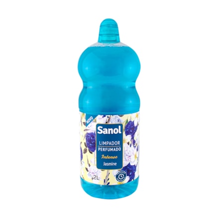 Limpador Perfumado Sanol Jasmine Intense Limpeza Eficaz 2l