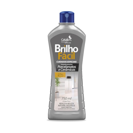 Limpador Pisos Brilho Fácil Porcelanatos Cerâmicas 750ml