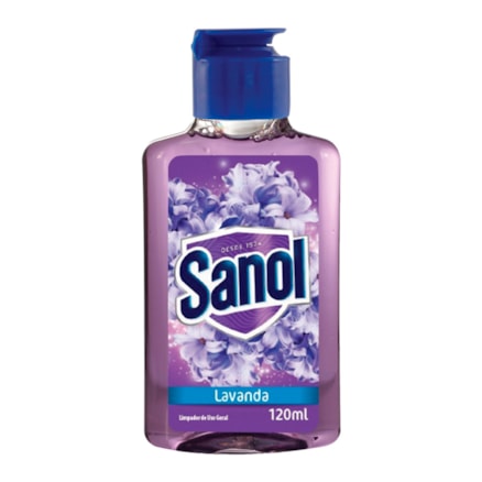 Limpador Superfícies Sanol Lavanda 120ml