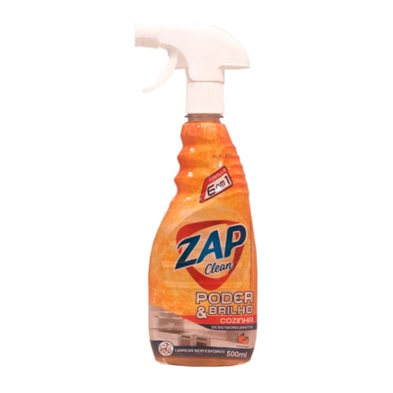 Limpador Zap Clean Desengordurante Gatilho Tangerina 500ml