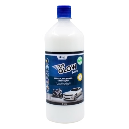 Limpeza Polimento e Proteção Veicular QNQ Top Glow Auto 1L