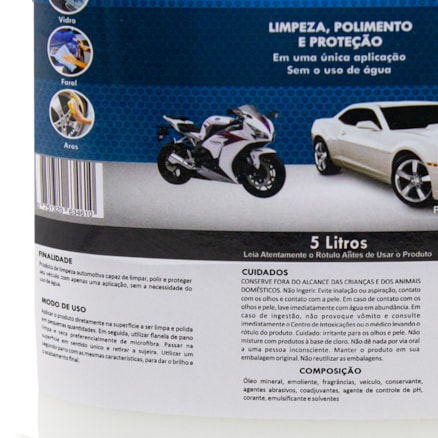 Limpeza Polimento e Proteção Veicular QNQ Top Glow Auto 5L