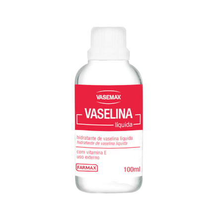 Líquida Vaselina Farmax Hidratante Emoliente 100ml