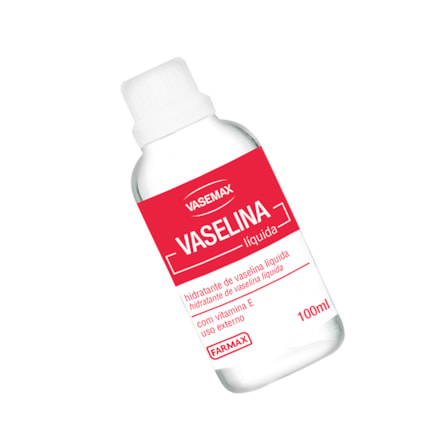 Líquida Vaselina Farmax Hidratante Emoliente 100ml