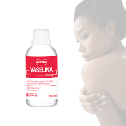 Líquida Vaselina Farmax Hidratante Emoliente 100ml