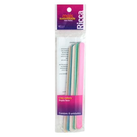 Lixa De Unha Ricca Color 363 6 Und