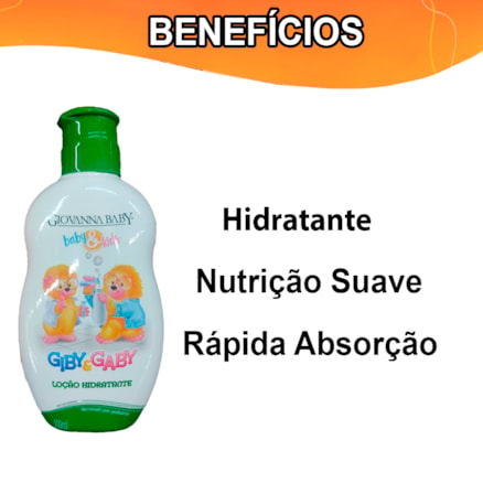 Loção Hidratante Giovanna Baby Giby Nutrição Suave 200ml