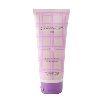 Loção Hidratante Giovanna Baby Lilac Rápida Absorção 200ml