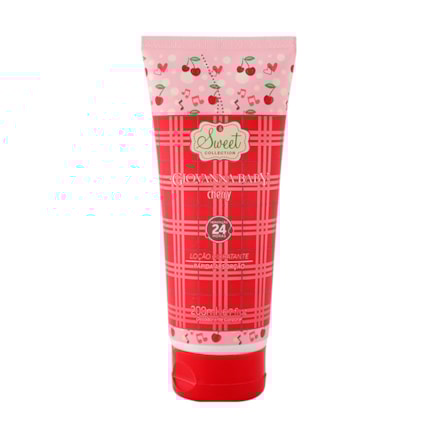 Loção Hidratante Giovanna Baby Sweet Collection Cherry 200ml