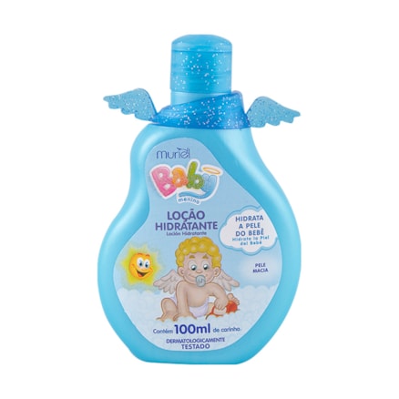 Loção Hidratante Muriel Baby Proteínas Leite Azul 100ml