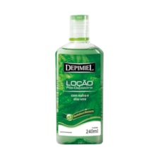 Loção Pós-depilatória Depimiel Malva Aloe Vera 240ml