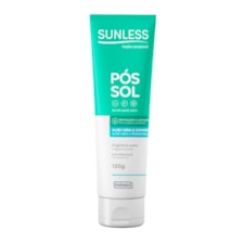 Loção Pós Sol Sunless Aloe Vera Camomila Perfume Suave 120g