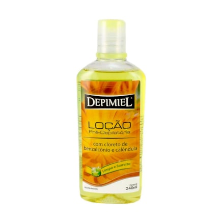 Loção Pré-depilatória Depimiel Benzalcônio Calêndula 240ml