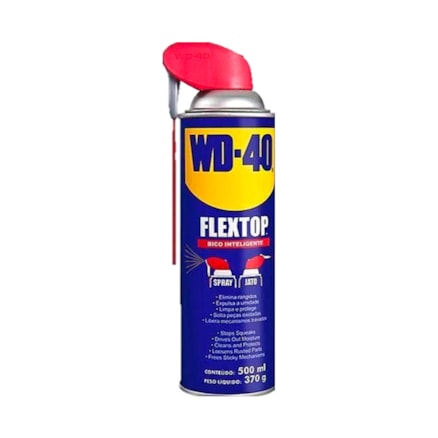 Lubrificante Desengripante Wd40 Aerosol Flex Top Spray 500ml