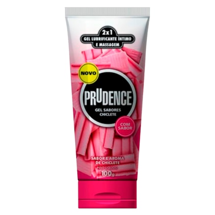 Lubrificante Prudence Gel Chiclete 100g