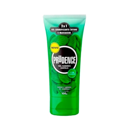 Lubrificante Prudence Gel Hortelã 100g