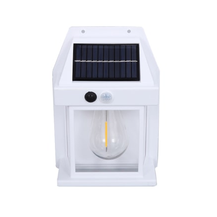 Luminaria Solar Led Recarregável Jardim Escada 3 fachos Sensor Resistente a água