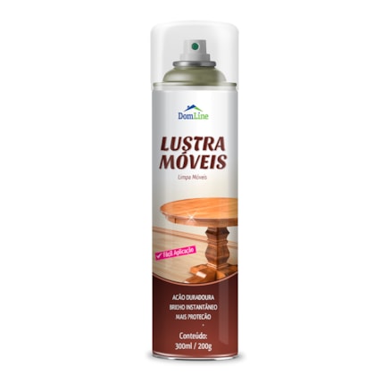 Lustra Móveis Domline Fácil Aplicação Limpeza Brilho 300ml