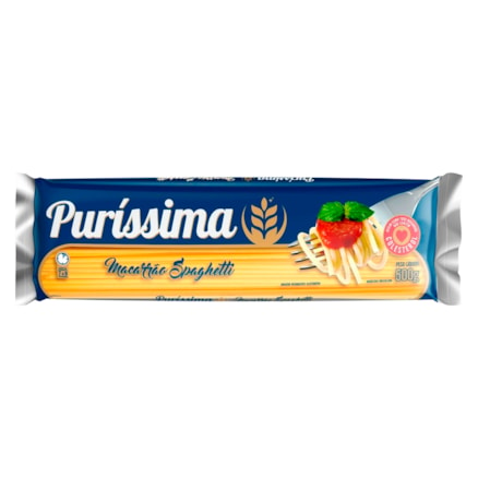 Macarrão Spaghetti Comum Puríssima 500g