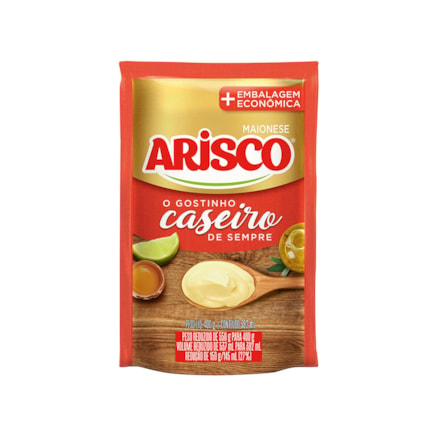 Maionese Arisco Sachê Tradicional 400g