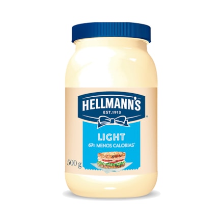 Maionese Hellmanns Light 500g