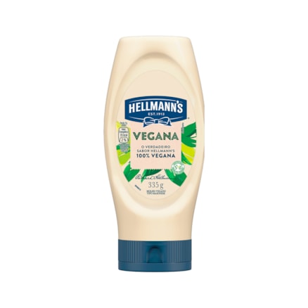 Maionesse Hellmanns Molho Vegano Squeeze 335g