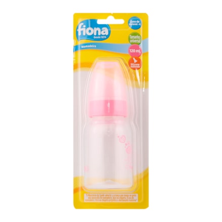 Mamadeira Fiona Classic Rosa 803630 120ml