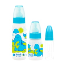 Mamadeira Fiona Kids Fases 3 Und 50ml+120ml+240ml Azul